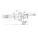 KNOTT polaczenie AE V 2000-3500kg KFG 35 D / GF góra / dól LM: E 120, D 200/225 z SK