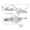 KNOTT polaczenie AE V 2000-3500kg KFG 35 D / GF góra / dól LM: E 120, D 200/225 z SK