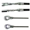 Zabezpieczenia najazdowe BPW Bowden z regulacja wysokosci, element posredni, HL 600 mm / GL 925 mm, ZAV 1.6-1, ZAV 2.0-1