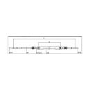 KNOTT linka hamulcowa do KZG 35 HL 1200 mm / GL 1570 mm, M12 / M12