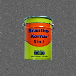 Brantho Korrux "3 in 1" 5 litrów szaro-zielony RAL 9007