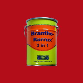 Brantho Korrux "3 in 1" 5 litrów karminowy czerwony RAL 3002