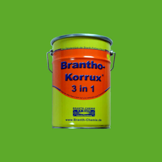 Brantho Korrux "3 w 1" 5 litrów zólto-zielony, RAL 6018