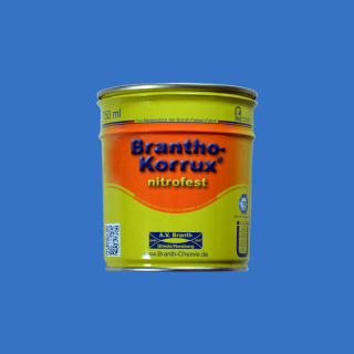 Brantho Korrux "nitrofest" 0,75 litra puszka jasnoniebieska, RAL 5012