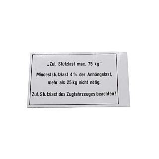 Plyta nosna dyszla 105x74 75 kg