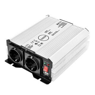 Przetwornica napiecia 12-230V 1000W / 2000W + USB