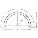 Profil blotnika jednej osi 40 B270 R500 L1660 S1000 H545