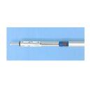 Aluminiowa listwa blokujaca bez weza ochronnego 1550-2050 mm sworzen Ø 19 mm z rowkiem