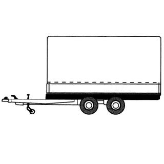 Plandeka PCV 1 rolka = 65 m S = 2,5 m RAL 9016 bialy drogowy