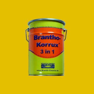 Brantho Korrux "3 w 1" 5 litrów zólty sygnalowy RAL 1003