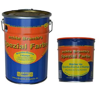 Brantho-Korrux 2-Kompo 5,4 kg lakier bazowy + 0,6 kg czarny utwardzacz