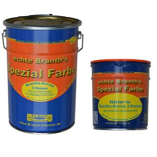 Brantho-Korrux 2-Kompo 5,4 kg lakieru bazowego + 0,6 kg utwardzacza limonkowa zielen