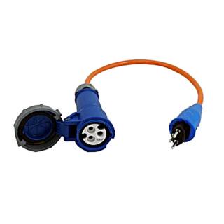 Kabel adaptera Zlacze CEE Wtyk Bajo / Vollg CH 500 mm