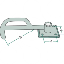 Zamek obrotowy prawy rozmiar 3