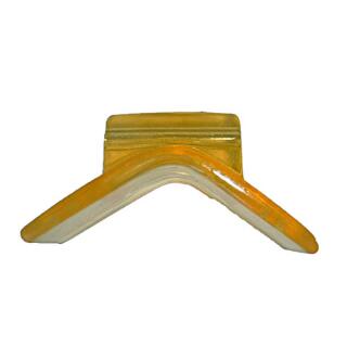 Przednia os z poliuretanu Ø 12,5 mm 70 x 150 mm