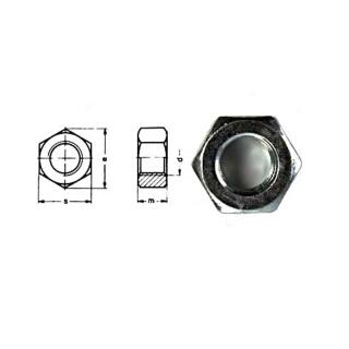 Nakretka szesciokatna DIN 934 ocynkowana M20