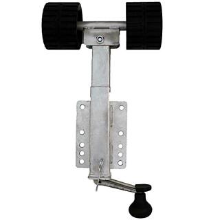 Czworokatna rura wsporcza stala, regulowana 34 x 34 mm