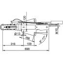 Kompaktowe urzadzenie najazdowe AL-KO -V- 161 S 950-1600...