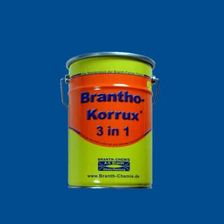 Brantho Korrux "3 w 1" 5 litrów kolor niebieski, RAL 5017