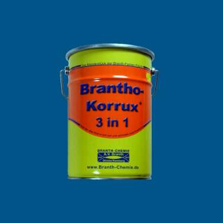 Brantho Korrux "3 w 1" 5 litrów niebieski sygnalowy, RAL 5005