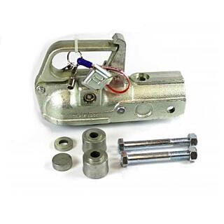 Zaczep kulowy zeliwny z blokada Ø 45 mm, 2600 kg