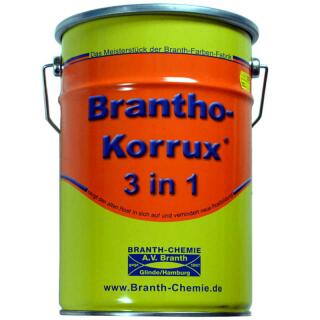 Brantho Korrux "3 w 1" 5 litrów zielony butelkowy RAL 6007
