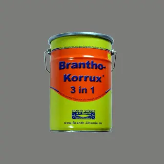 Brantho Korrux "3 w 1" 5 litrów szary zakurzony RAL 7037