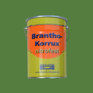 Brantho Korrux "nitrofest" 5 litrowy pojemnik zielony limonkowy / zielony rezedowy, RAL 6011