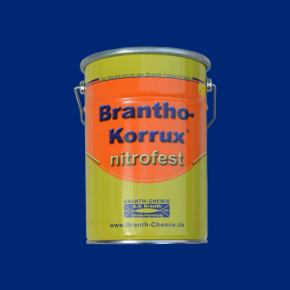 Brantho Korrux "nitrofest" 5 litrowy pojemnik niebieski gencjanowy, RAL 5010