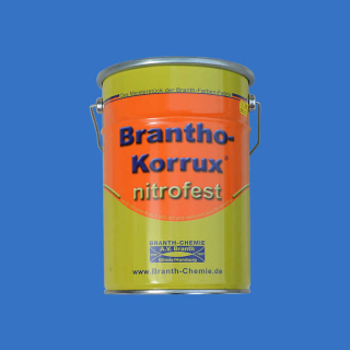 Brantho Korrux "nitrofest" 5 litrowy pojemnik jasnoniebieski RAL 5012