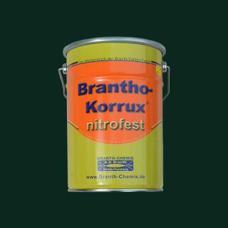 Brantho Korrux "nitrofest" 5 litrowy pojemnik zielony mech, RAL 6005