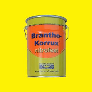 Brantho Korrux "nitrofest" 5 litrowy pojemnik na rzepak zólty RAL 1021