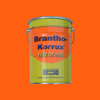 Brantho Korrux "nitrofest" 5 litrowy pojemnik pomaranczowy / zólto-pomaranczowy RAL 2000
