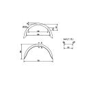 De Haan - blotnik do modeli jednoosiowych HR 2275, H 2212/12, W 220 / S 750 mm